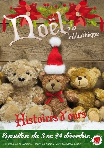exposition Noël à la bibliothèque