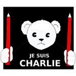 nounours je suis Charlie